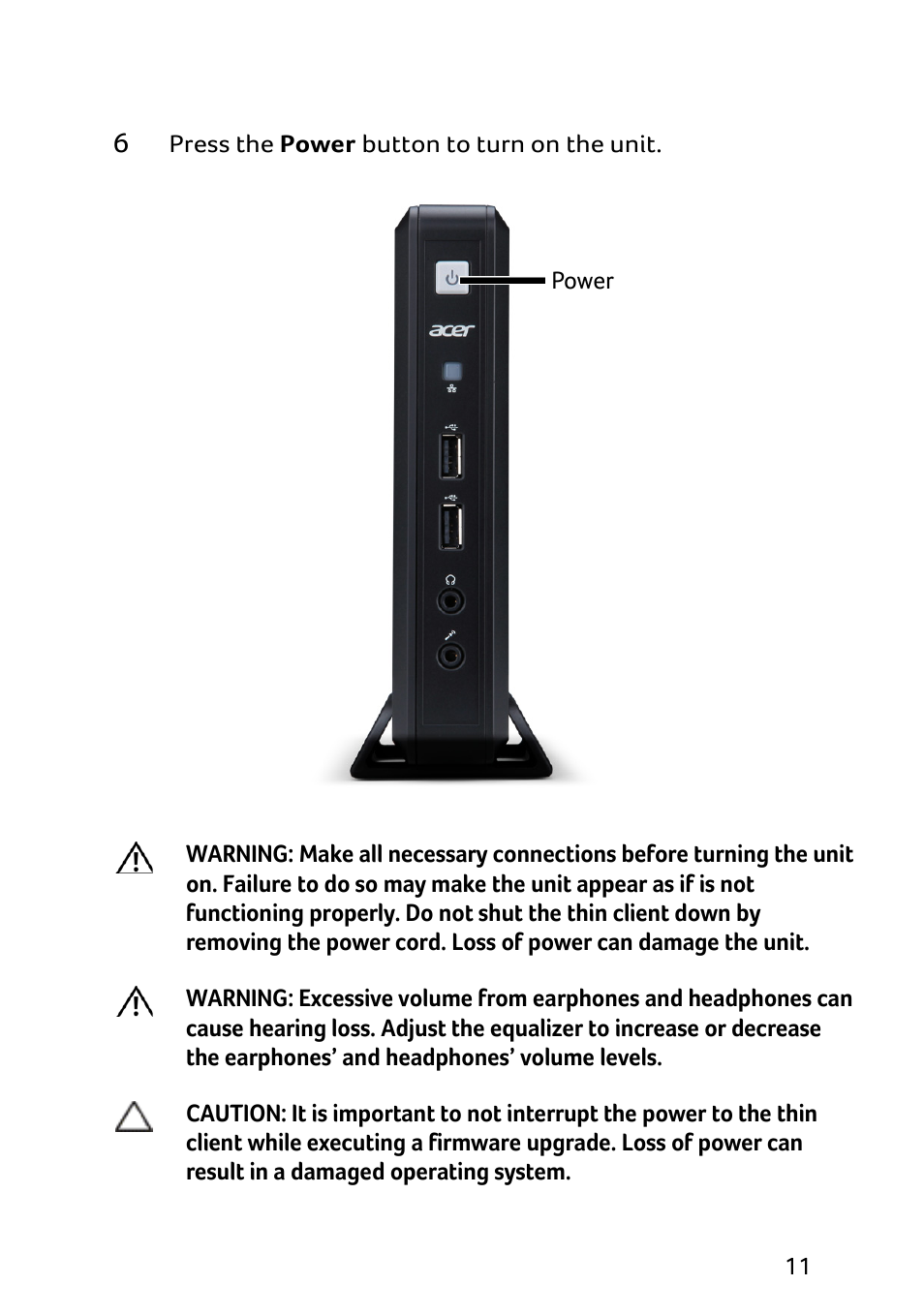 Acer Veriton N2010G User Manual | Page 13 / 157