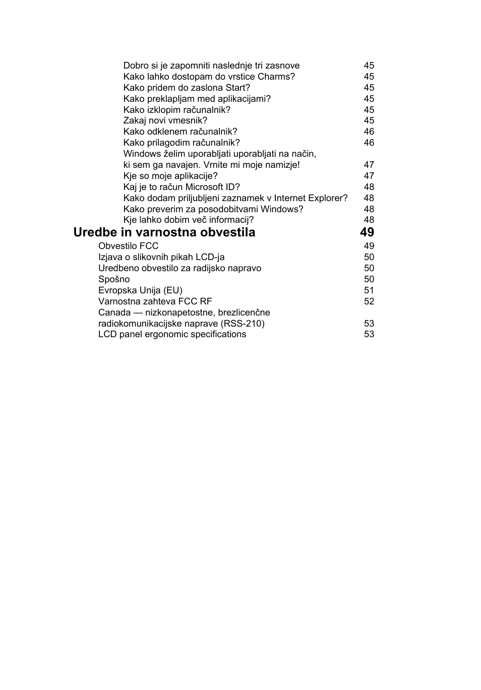 Uredbe in varnostna obvestila 49 | Acer Aspire V5-131 User Manual | Page 1221 / 2228