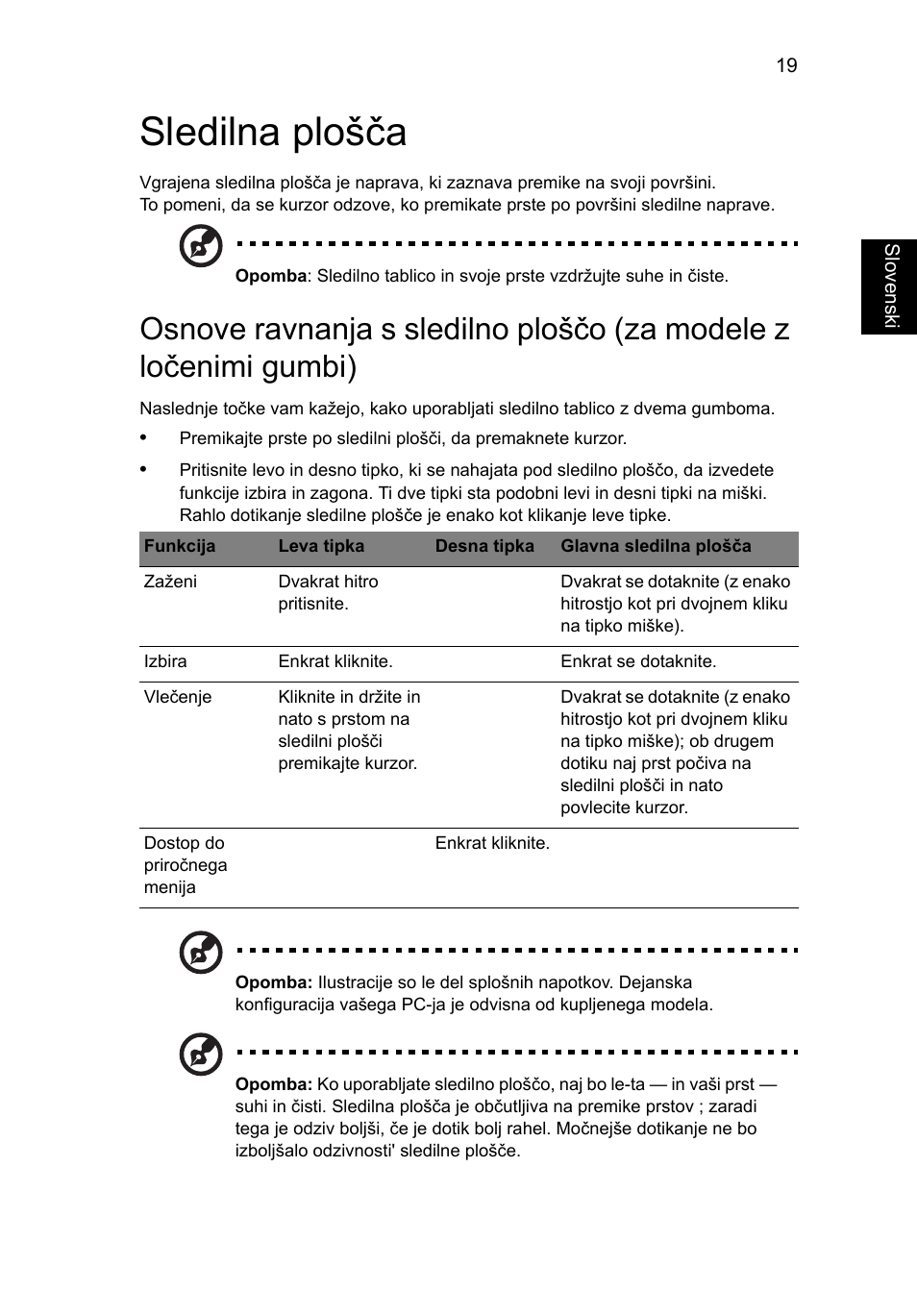 Sledilna plošča | Acer Aspire V5-131 User Manual | Page 1241 / 2228