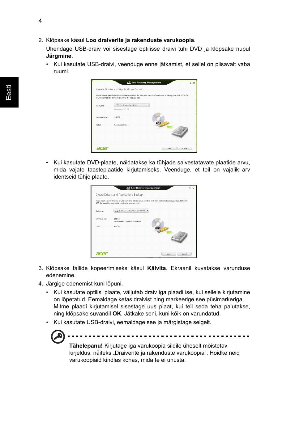 Eesti | Acer Aspire V5-131 User Manual | Page 1522 / 2228