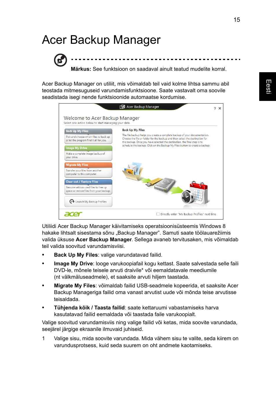 Acer backup manager | Acer Aspire V5-131 User Manual | Page 1533 / 2228