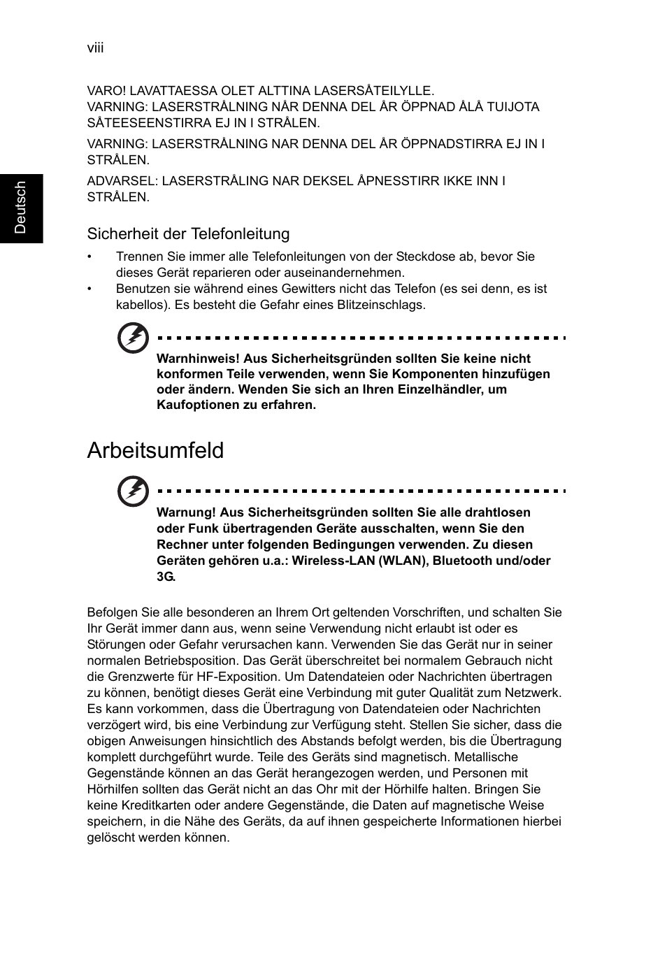 Arbeitsumfeld | Acer Aspire V5-131 User Manual | Page 156 / 2228