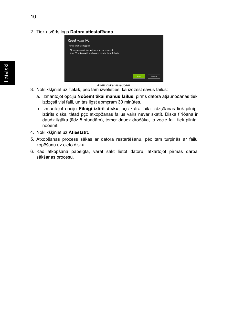 Latviski | Acer Aspire V5-131 User Manual | Page 1600 / 2228