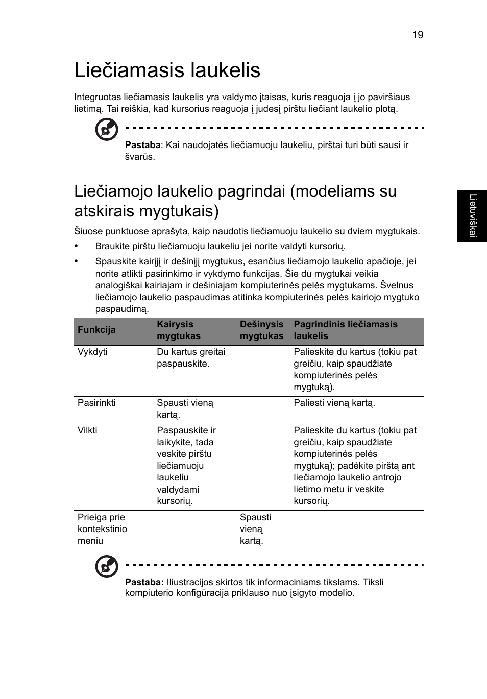 Liečiamasis laukelis | Acer Aspire V5-131 User Manual | Page 1681 / 2228