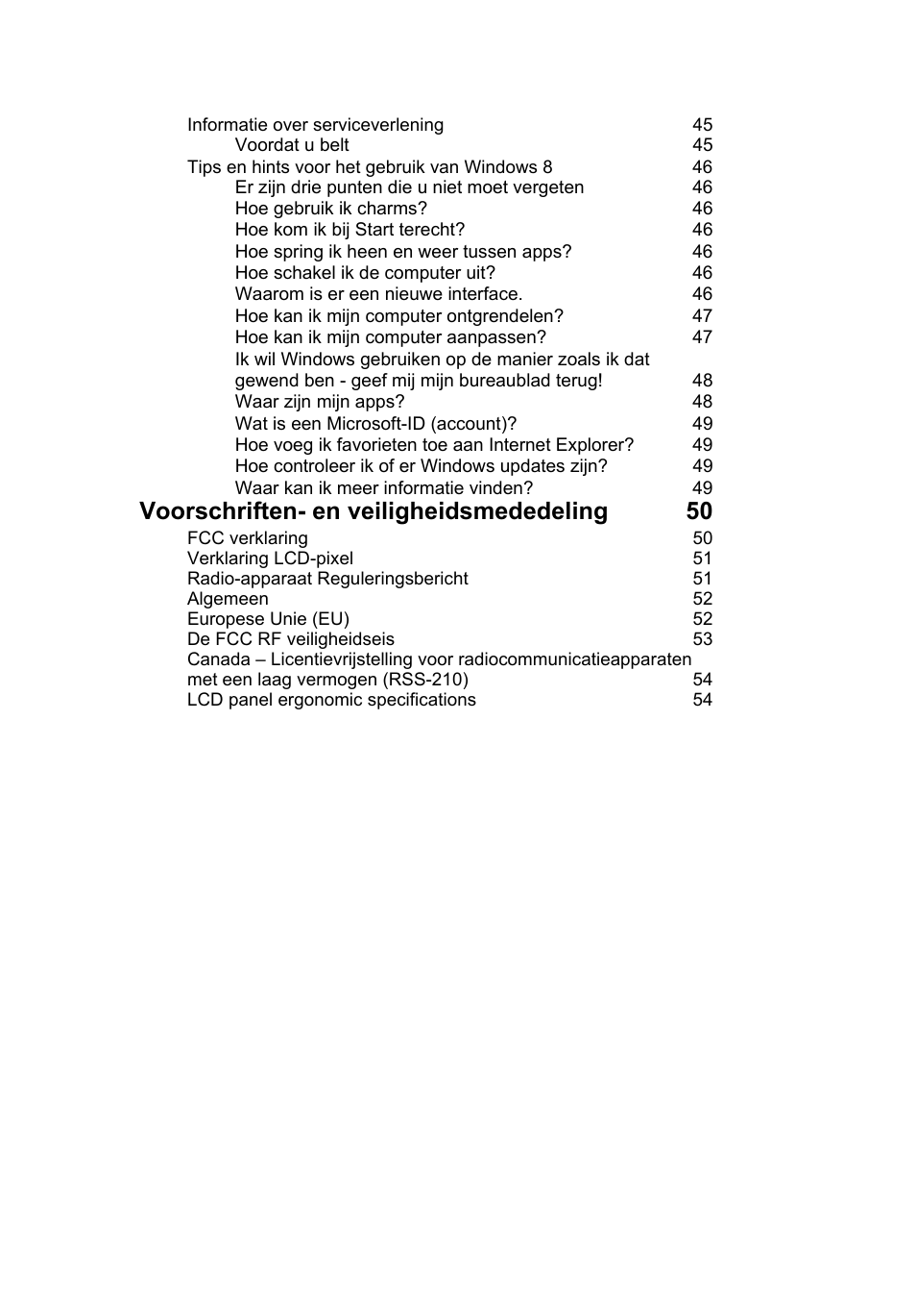 Voorschriften- en veiligheidsmededeling 50 | Acer Aspire V5-131 User Manual | Page 475 / 2228