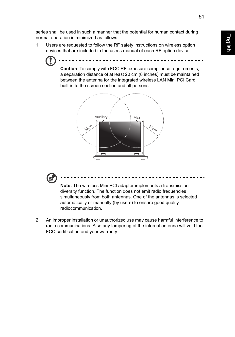 Engl ish | Acer Aspire V5-131 User Manual | Page 70 / 2228