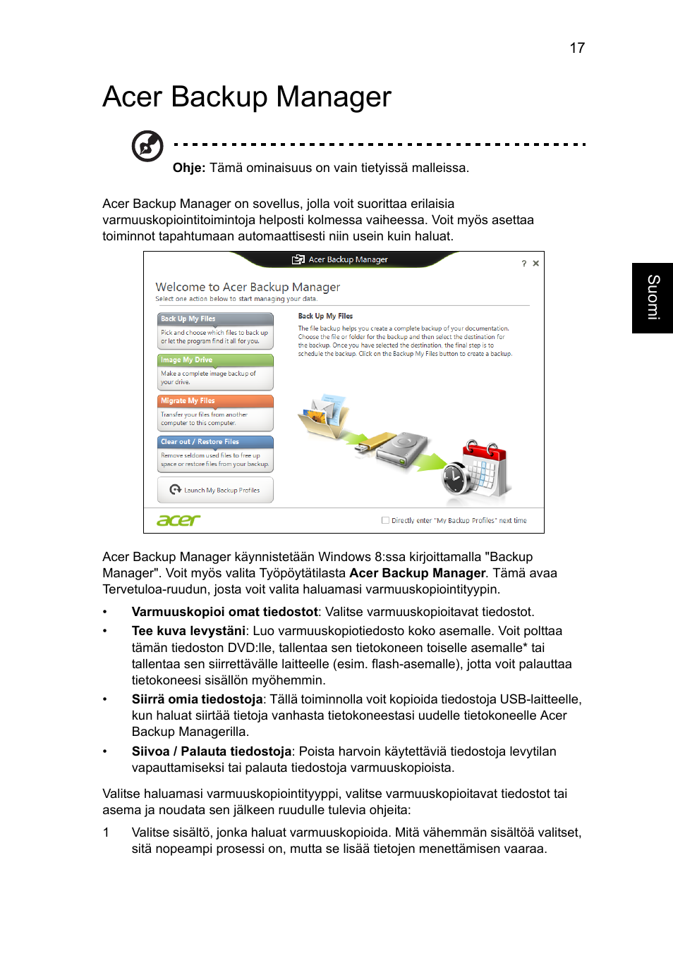 Acer backup manager | Acer Aspire V5-131 User Manual | Page 783 / 2228