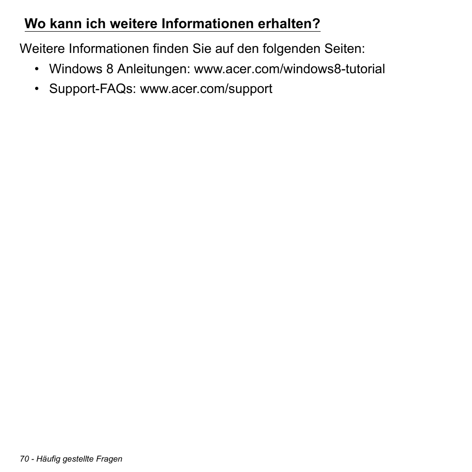 Wo kann ich weitere informationen erhalten | Acer W700 User Manual | Page 224 / 2286