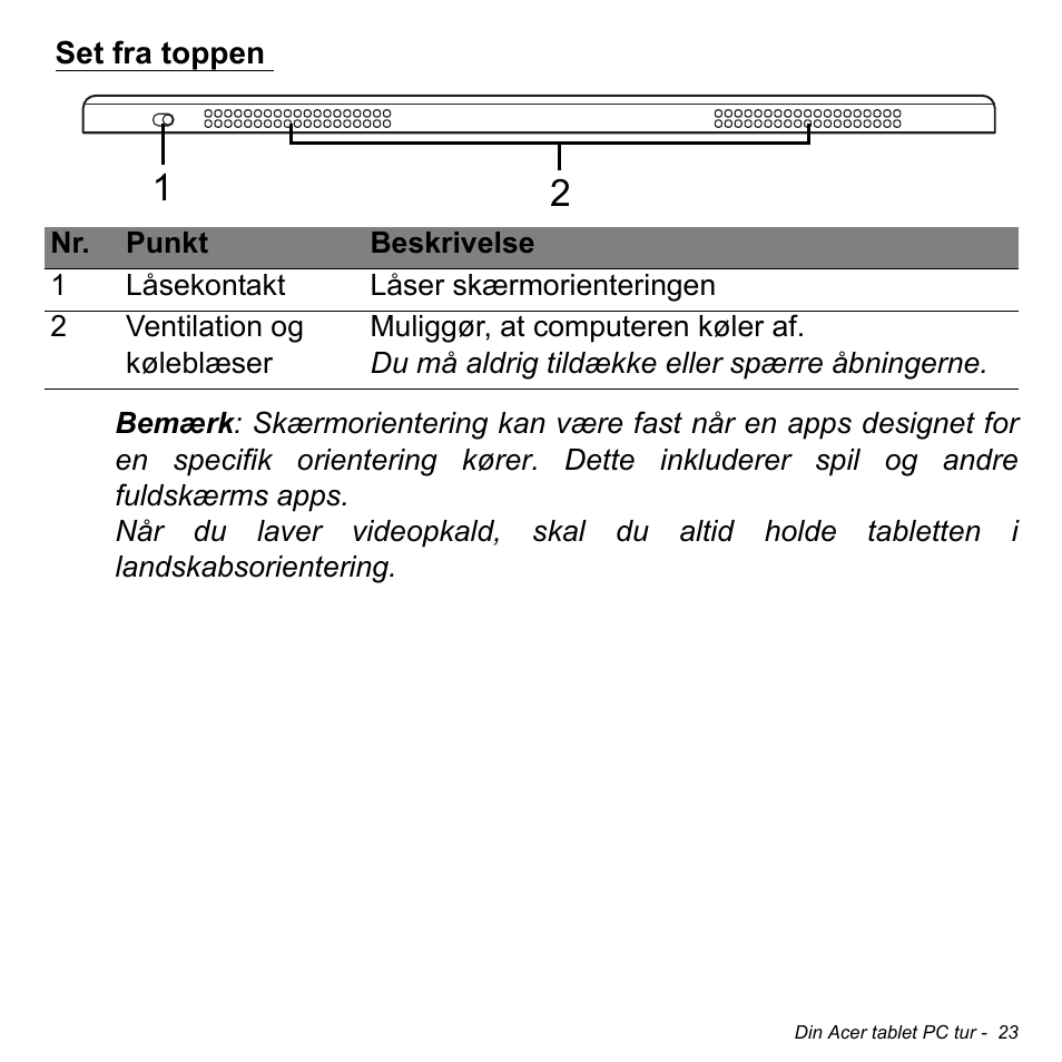 Set fra toppen | Acer W700 User Manual | Page 643 / 2286