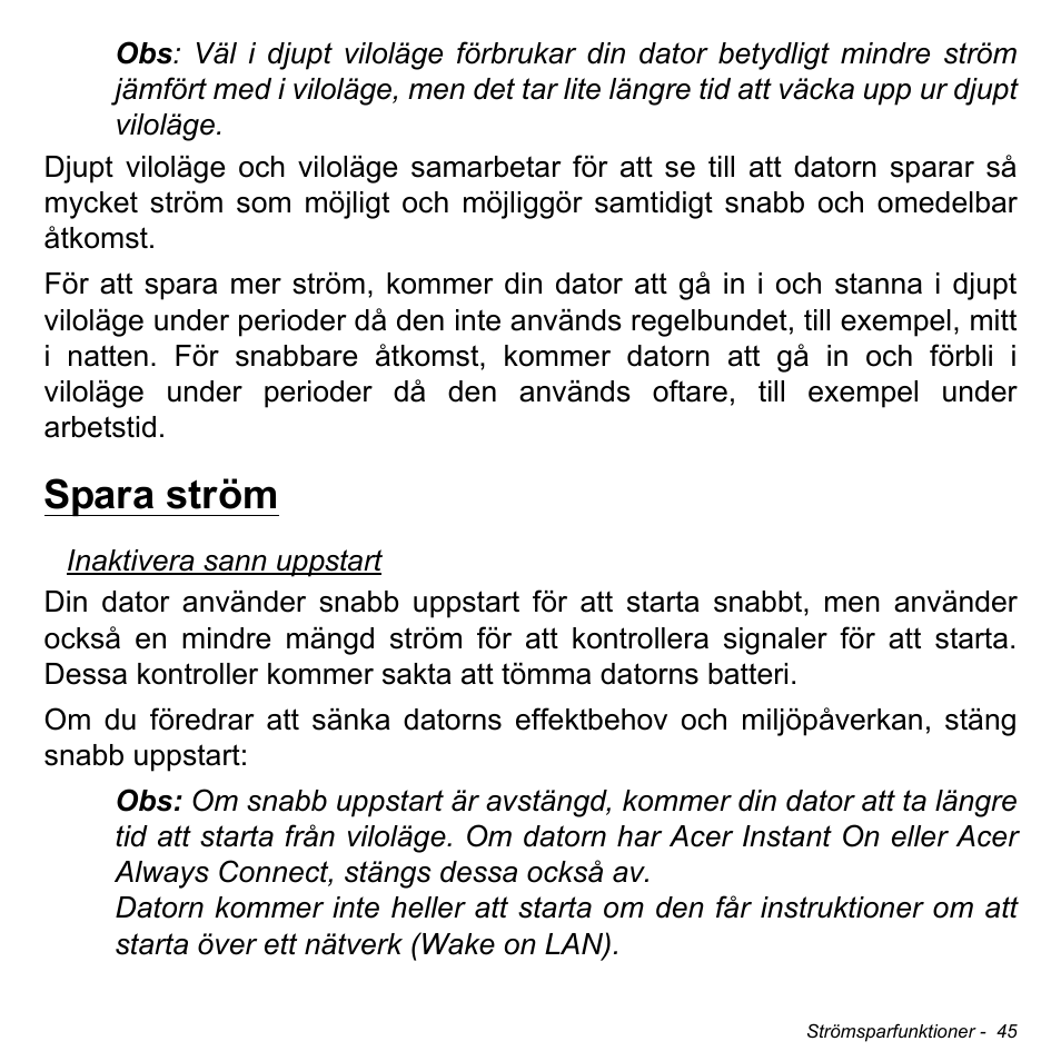 Spara ström | Acer W700 User Manual | Page 741 / 2286