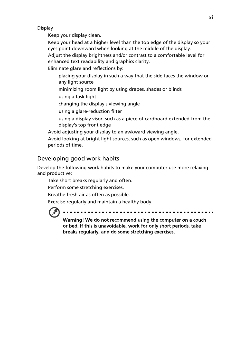 Acer AOD255E User Manual | Page 13 / 1454