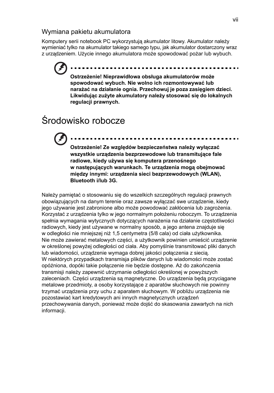 Środowisko robocze | Acer AOD255E User Manual | Page 617 / 1454