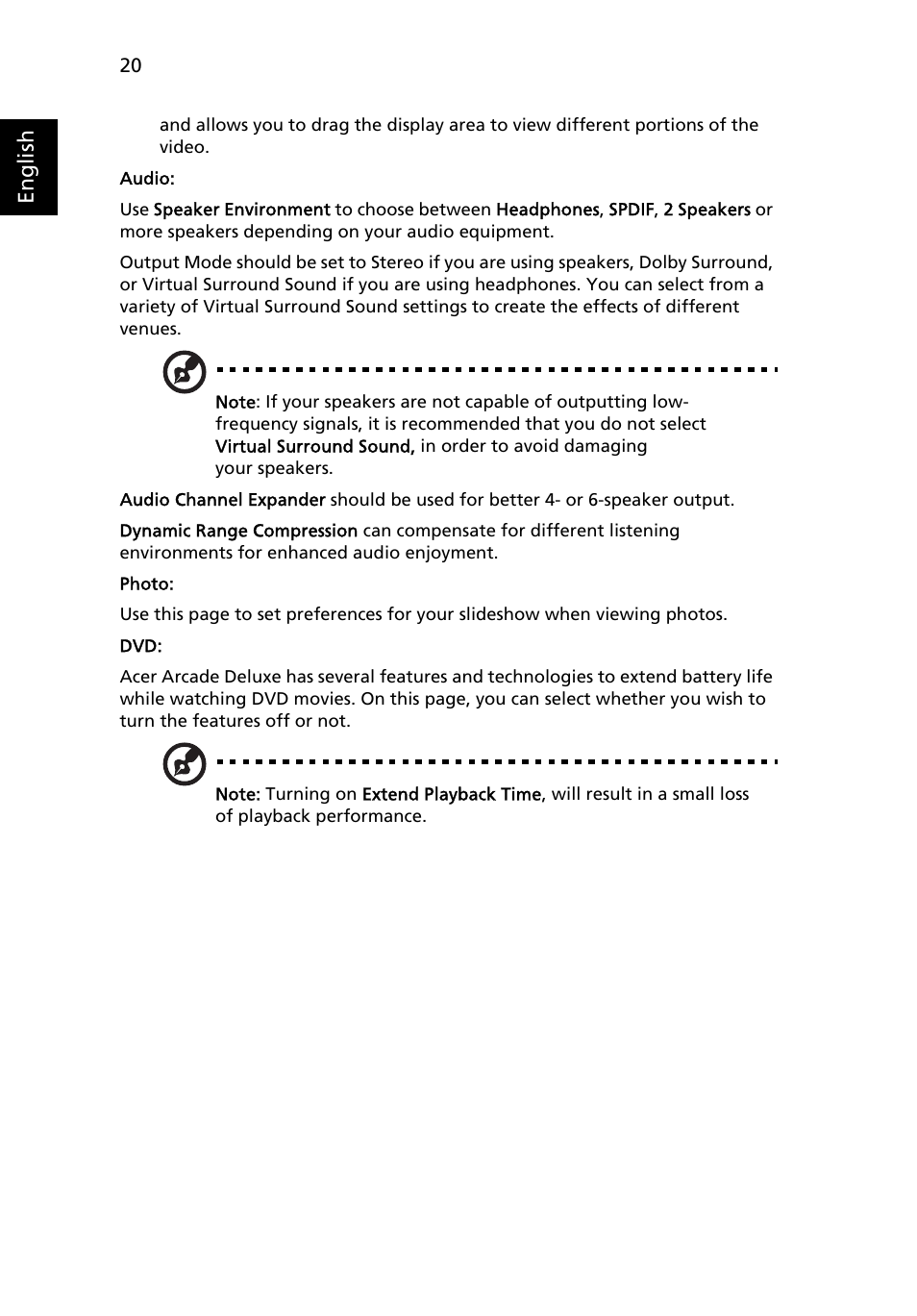 Acer Aspire Series User Manual | Page 40 / 74