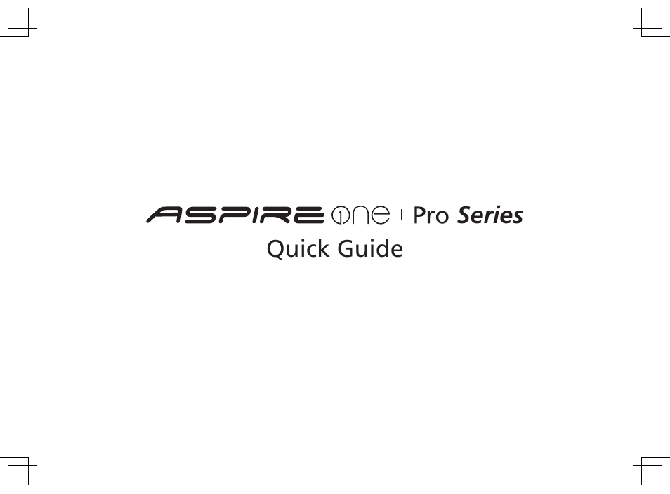 Acer AOP531h User Manual | 12 pages