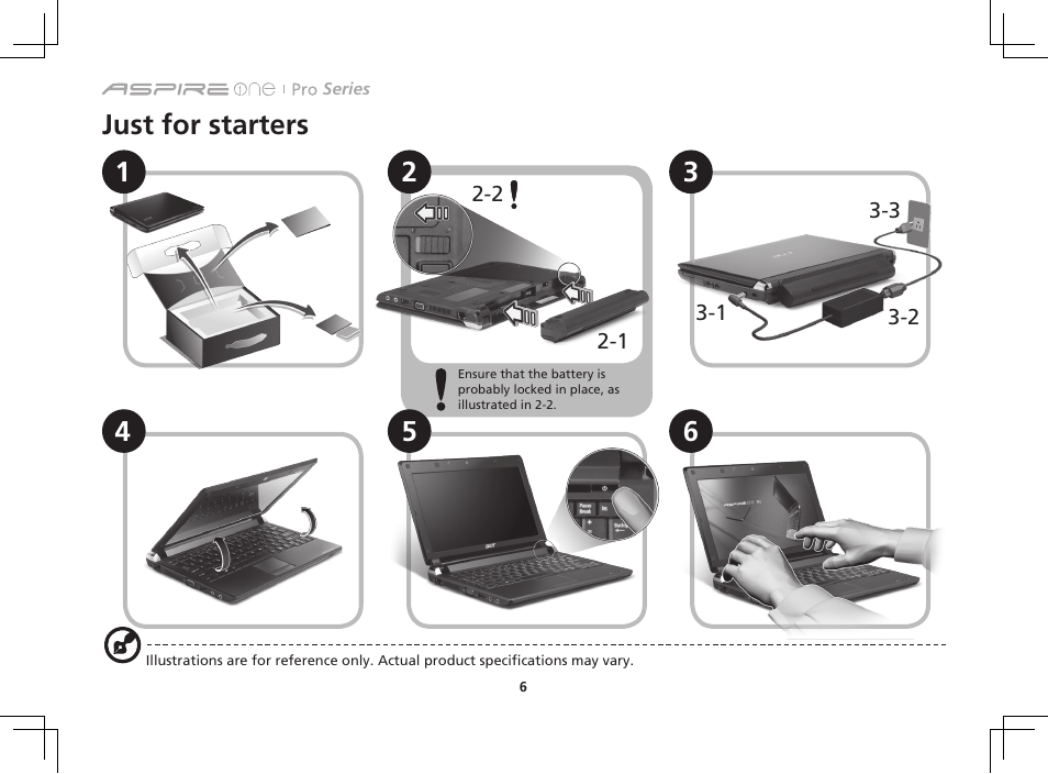 Acer AOP531h User Manual | Page 6 / 12