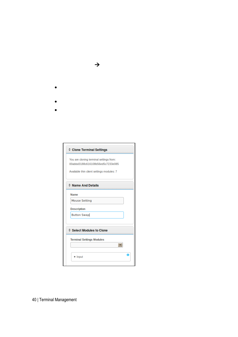 How to clone terminal settings | Acer Veriton N2620G User Manual | Page 40 / 57