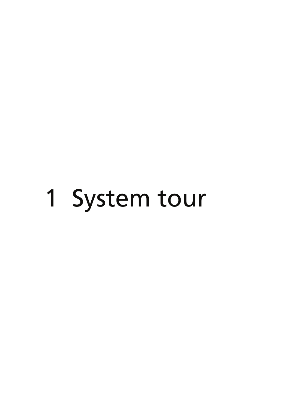 1 system tour | Acer AcerSystem (User Guide) User Manual | Page 11 / 39