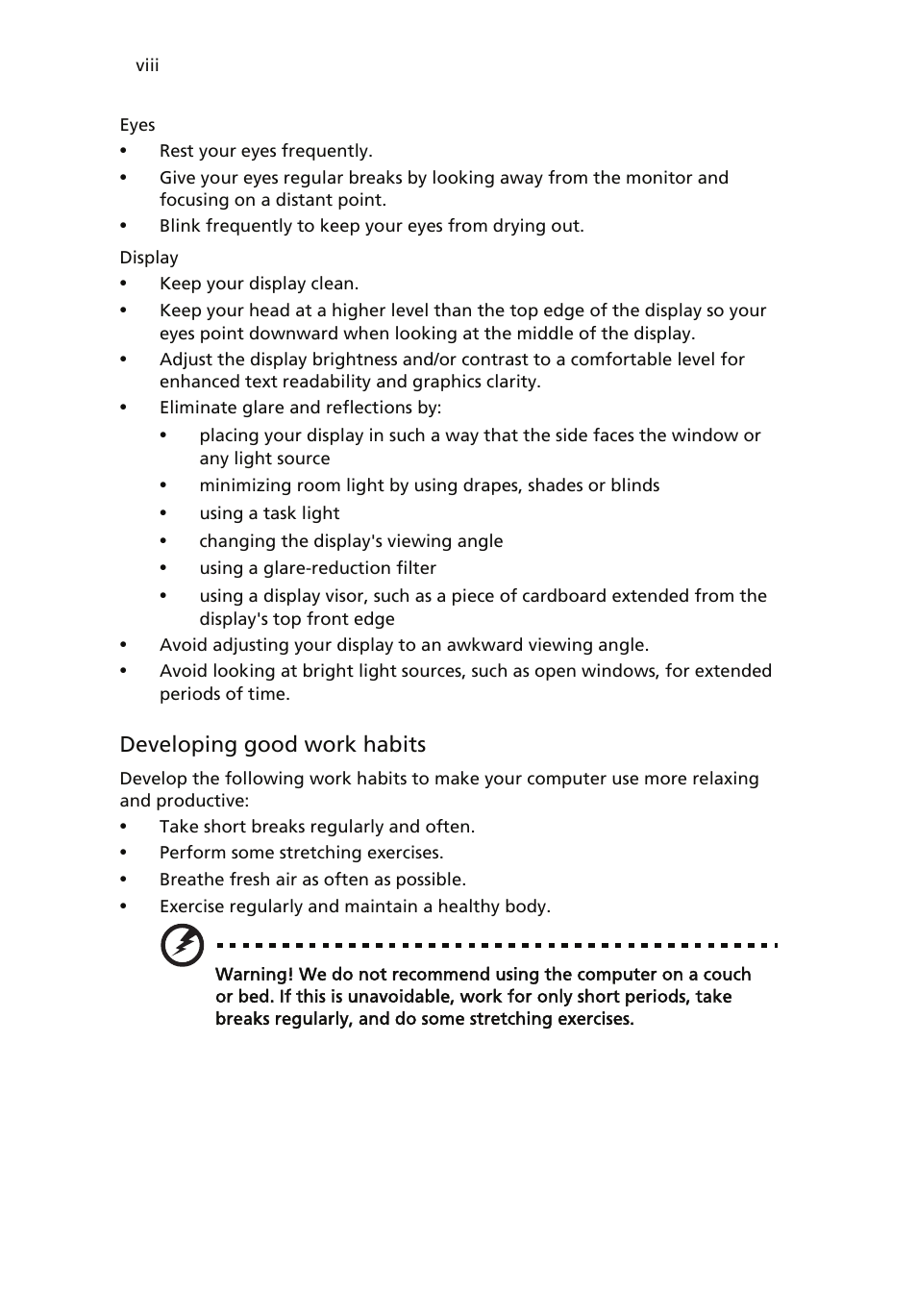 Acer AcerSystem (User Guide) User Manual | Page 8 / 39