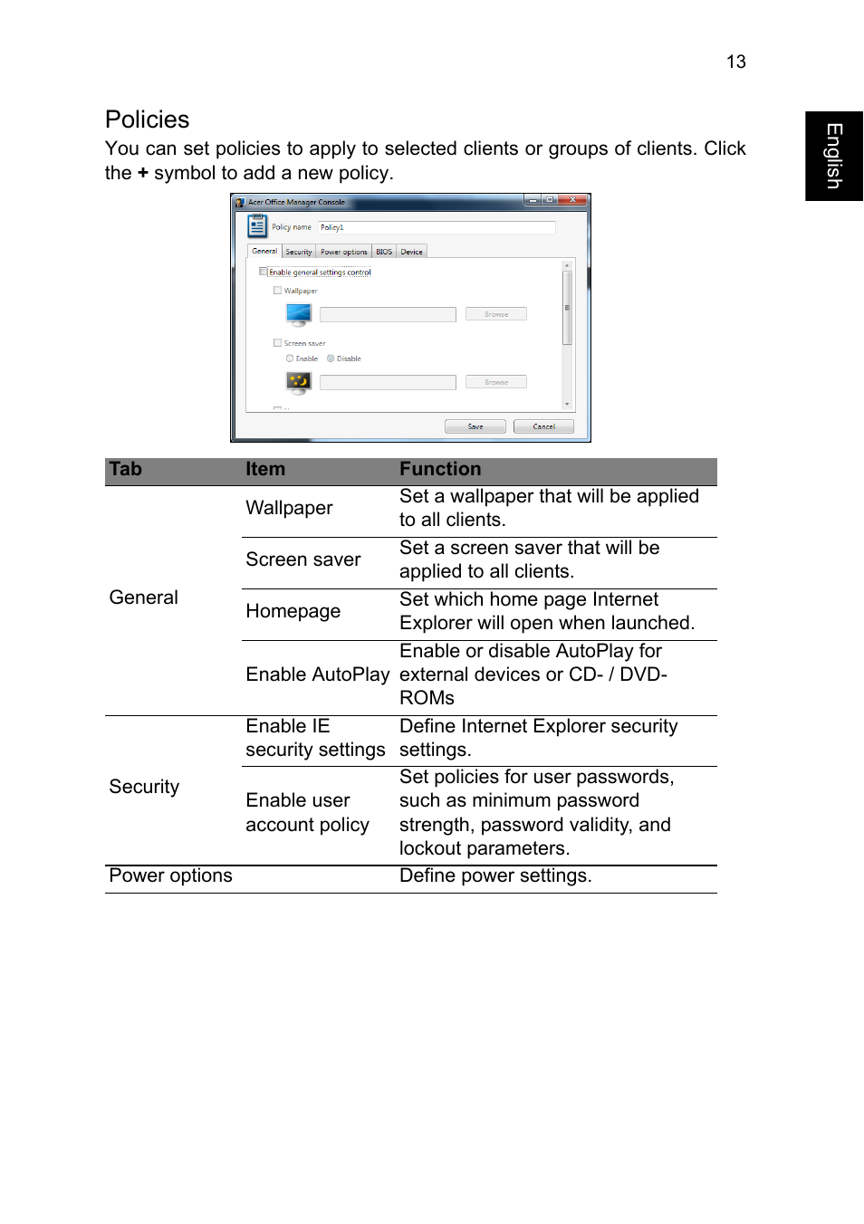 Policies | Acer TravelMate P245-MG User Manual | Page 31 / 86