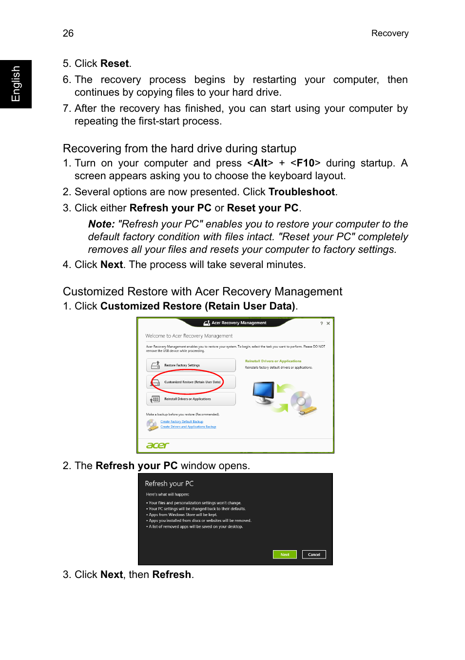 Acer TravelMate P245-MG User Manual | Page 44 / 86