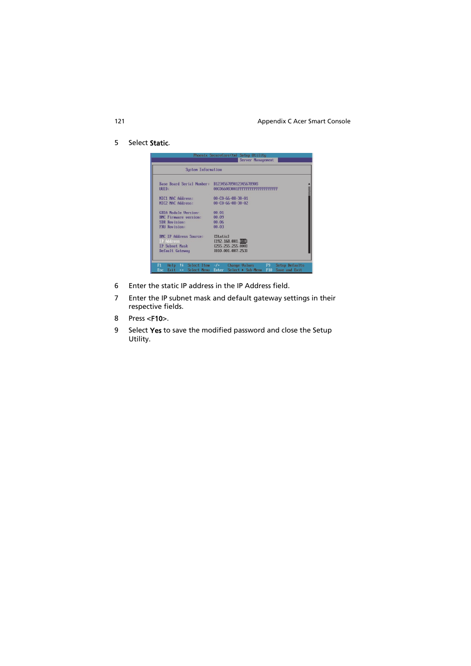 Acer AR320 F1 User Manual | Page 139 / 171