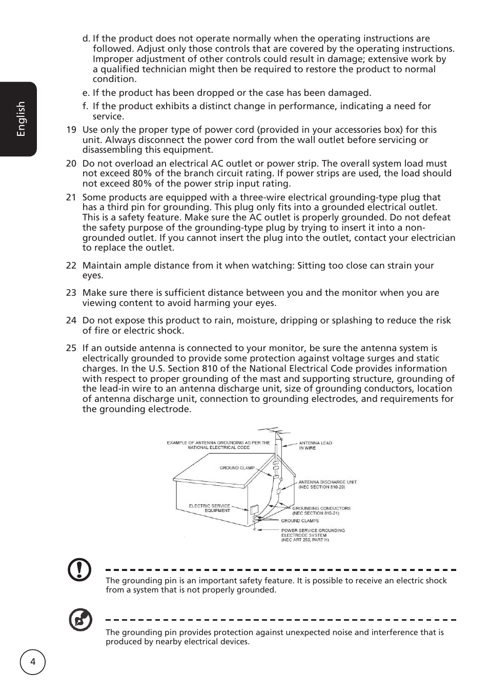 Acer M230A User Manual | Page 4 / 31