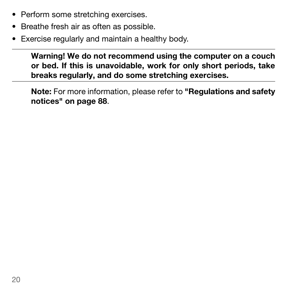 Acer TravelMate 5744Z User Manual | Page 20 / 95