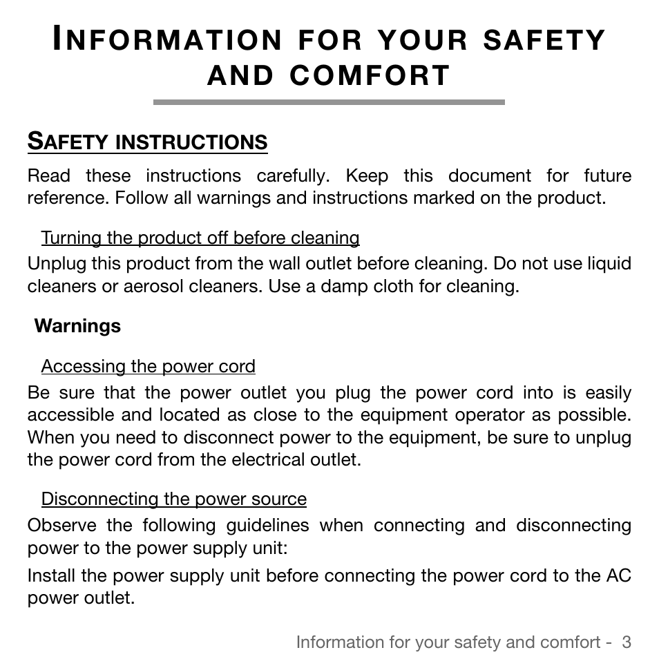 F o r, Y o u r, A n d | Acer TravelMate 5744Z User Manual | Page 3 / 95