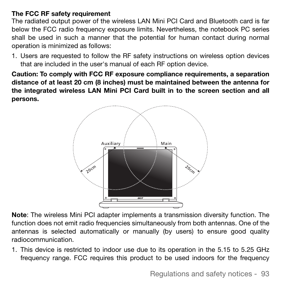 Acer TravelMate 5744Z User Manual | Page 93 / 95