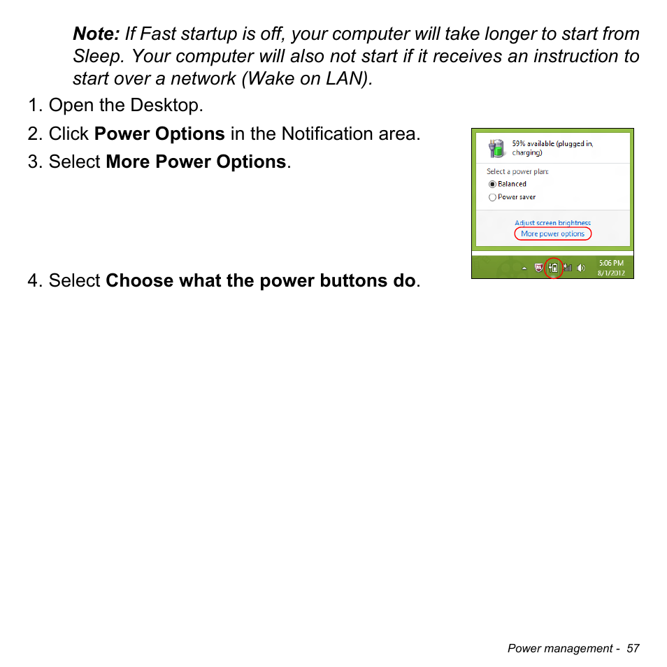 Acer Aspire E1-532G User Manual | Page 57 / 101