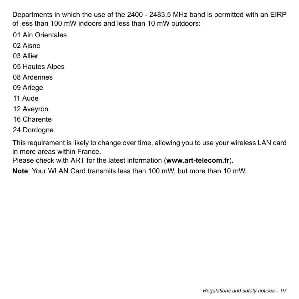 Acer Aspire E1-532G User Manual | Page 97 / 101