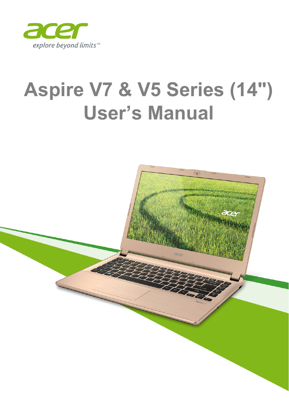 Acer Aspire V7-481G User Manual | 87 pages