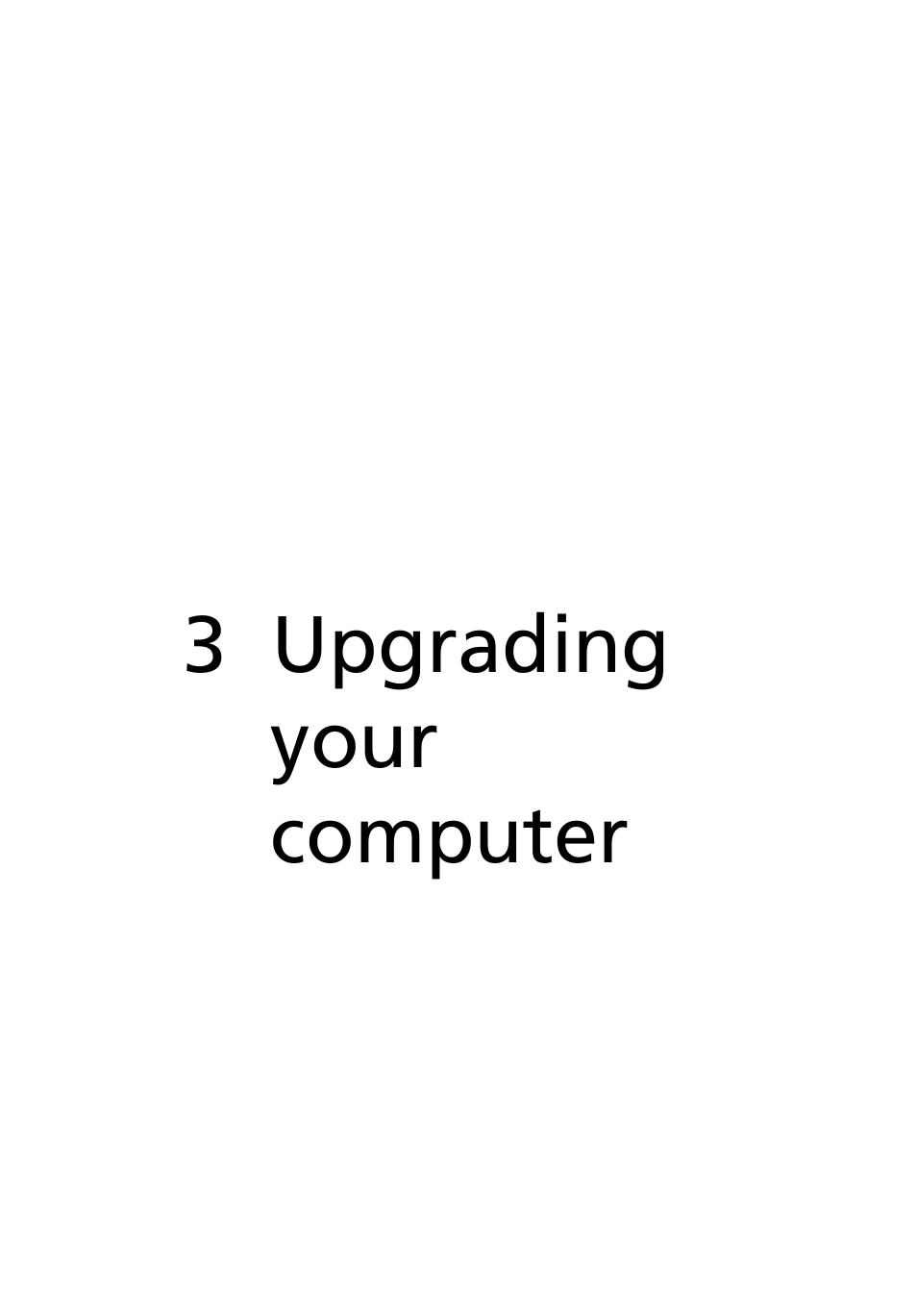 3 upgrading your computer | Acer Veriton X480 User Manual | Page 19 / 39