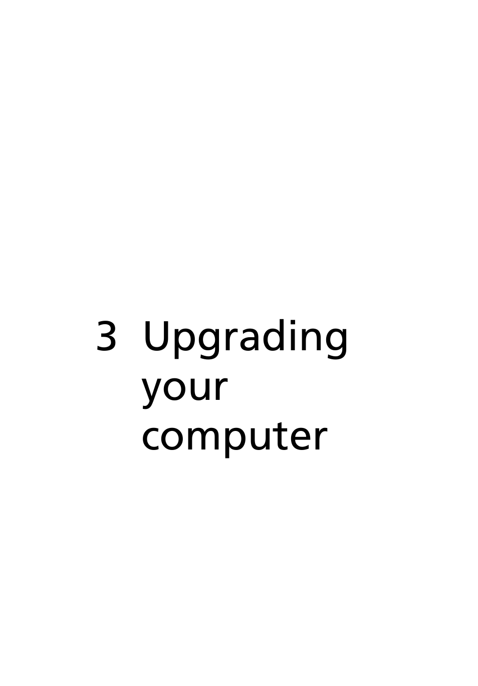 3 upgrading your computer | Acer Veriton S6610G User Manual | Page 19 / 38