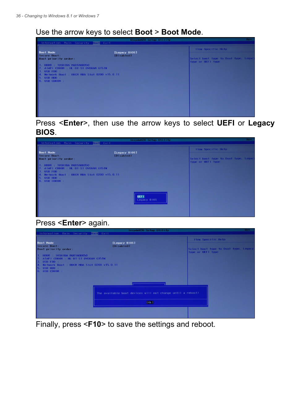 Acer TravelMate P245-MG User Manual | Page 36 / 97