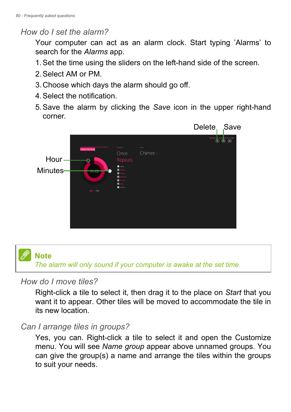 Acer TravelMate P245-MG User Manual | Page 80 / 97