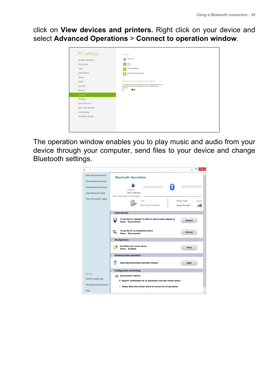 Acer Aspire E1-470PG User Manual | Page 39 / 93