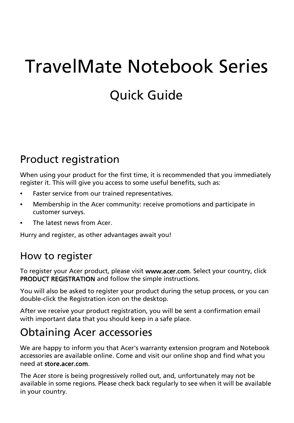 Acer TravelMate 8473TG User Manual | 11 pages