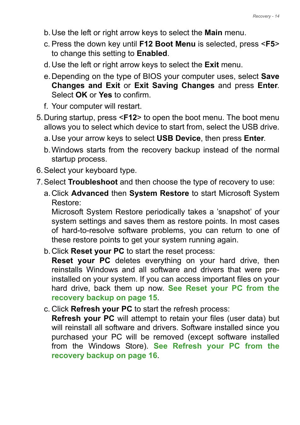 Acer Aspire U5-610 User Manual | Page 20 / 71