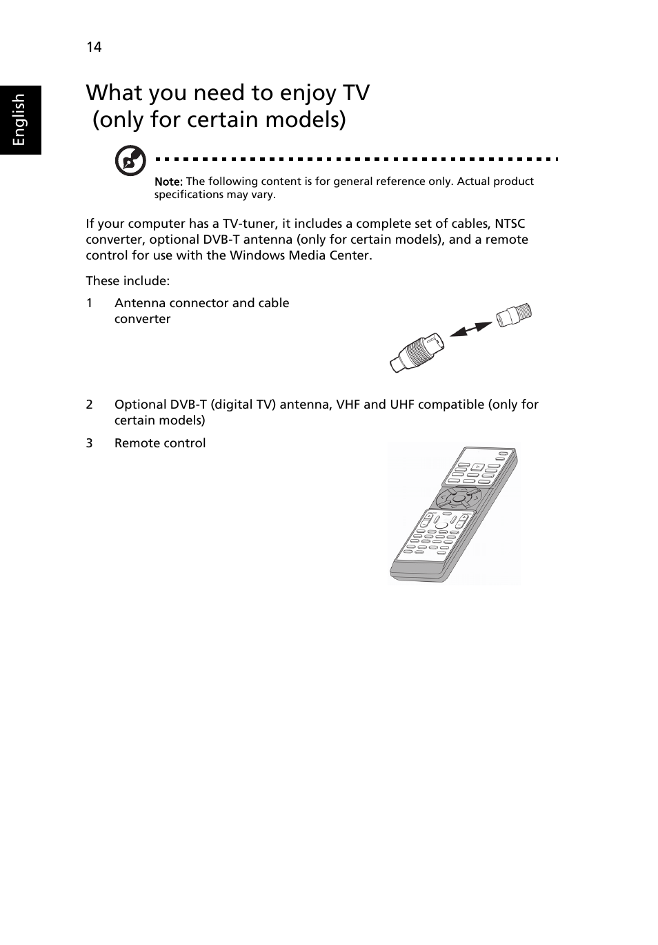 Acer Aspire 5739 User Manual | Page 14 / 21