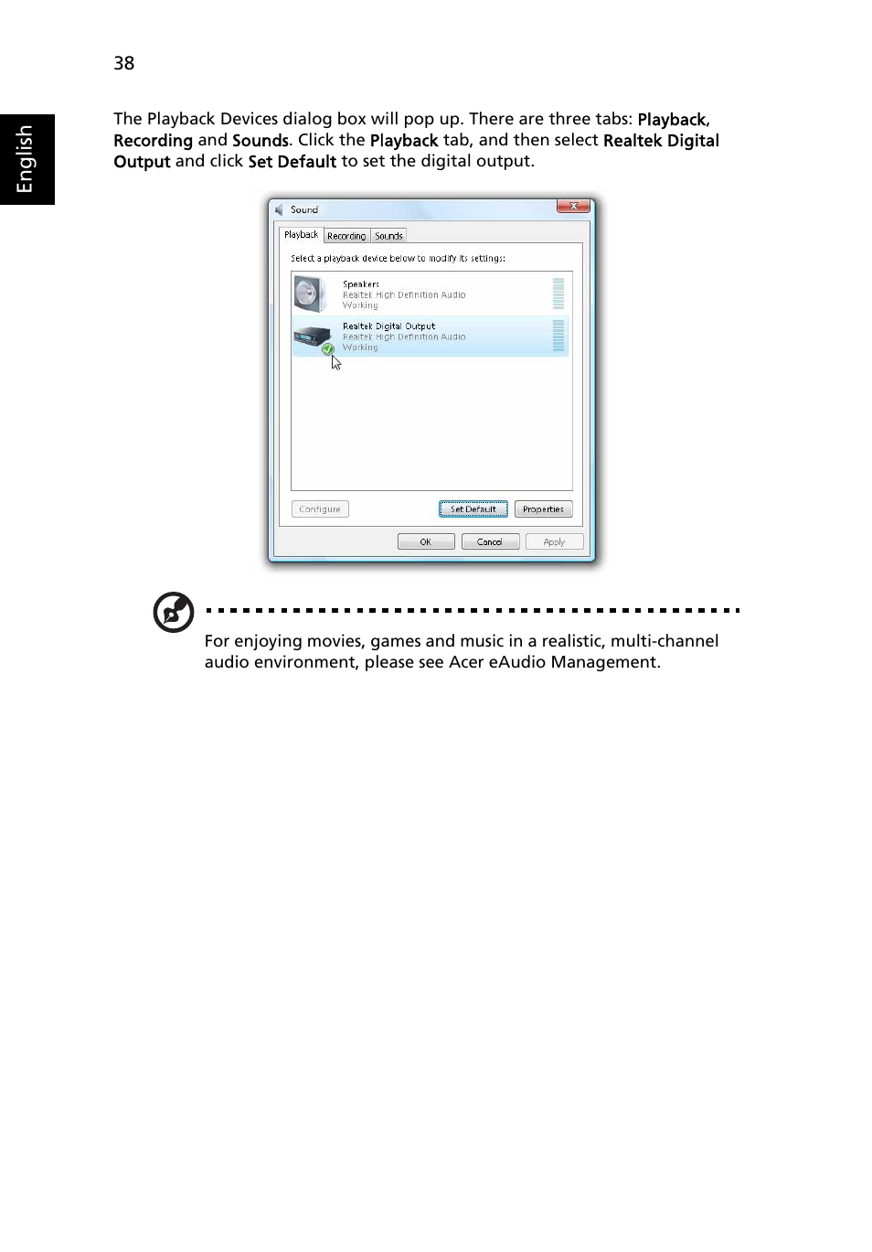 Acer Aspire 5710 User Manual | Page 58 / 113