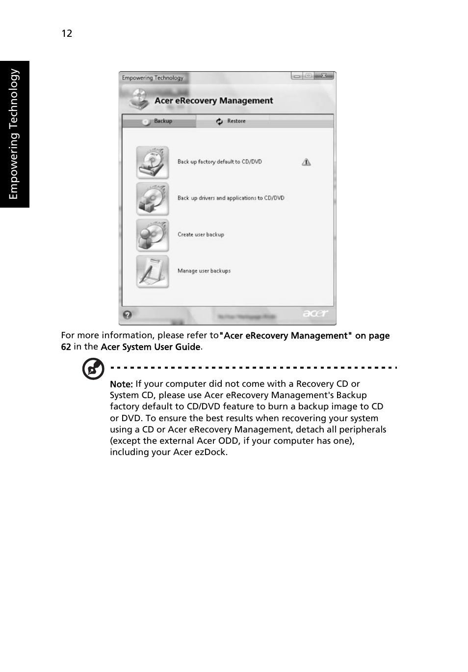 Acer Aspire 7230 User Manual | Page 32 / 103