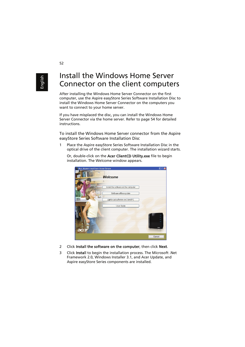 Acer easyStore H341 User Manual | Page 54 / 59