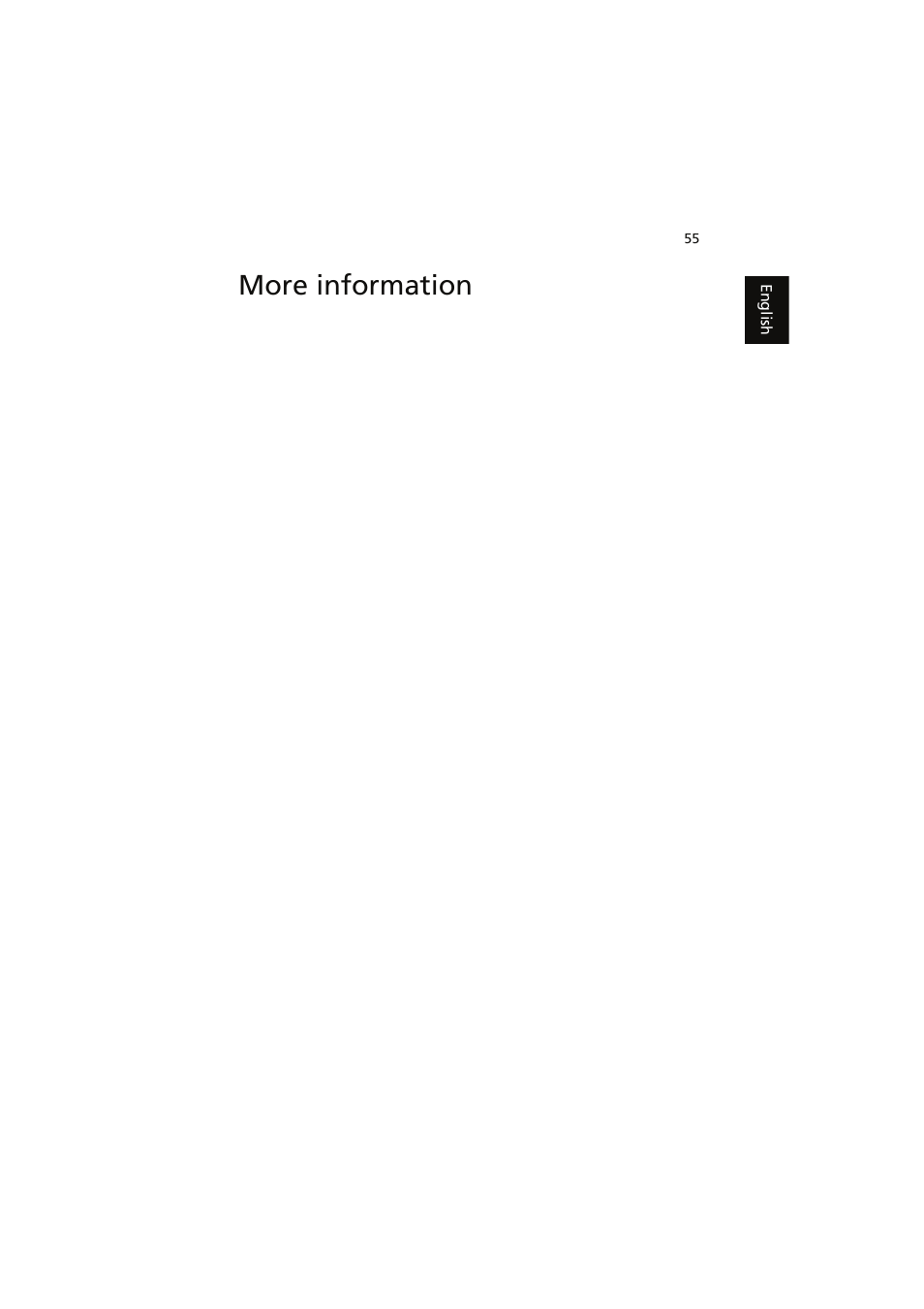 More information | Acer easyStore H341 User Manual | Page 57 / 59