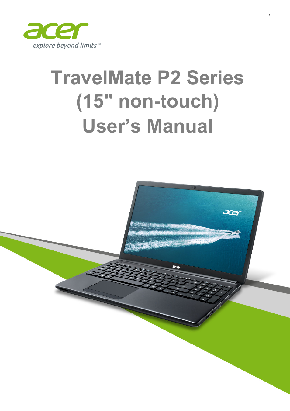 Acer TravelMate P255-MP User Manual | 97 pages