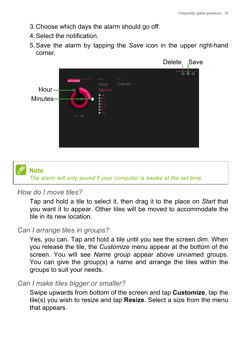 Acer Aspire S3-392 User Manual | Page 75 / 91