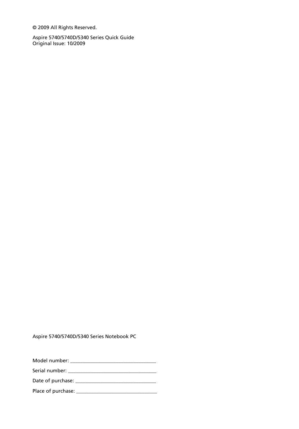 Acer Aspire 5740DG User Manual | Page 2 / 13