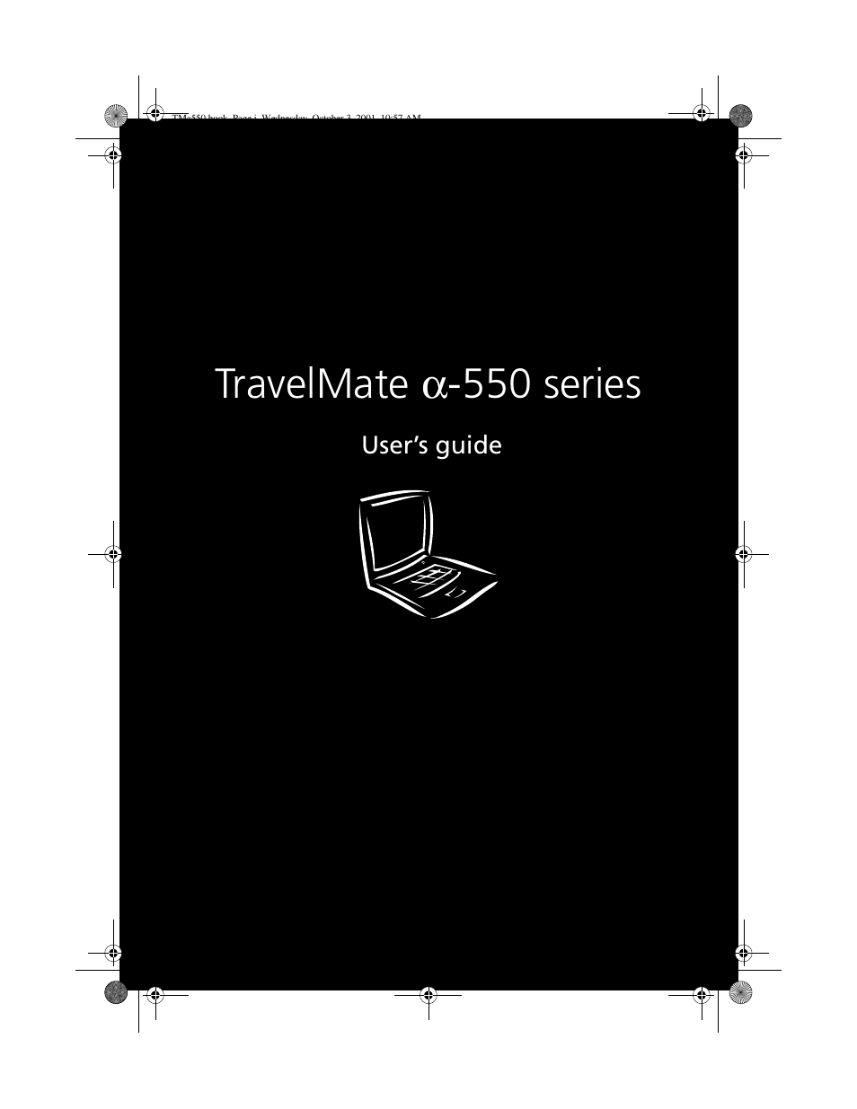 Acer TravelMate a550 User Manual | 112 pages