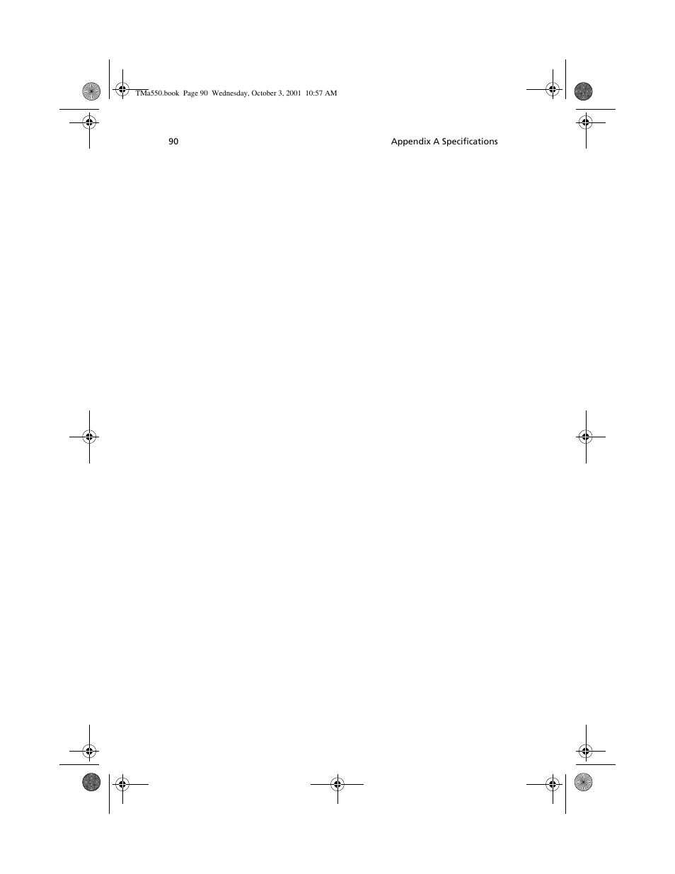 Acer TravelMate a550 User Manual | Page 100 / 112