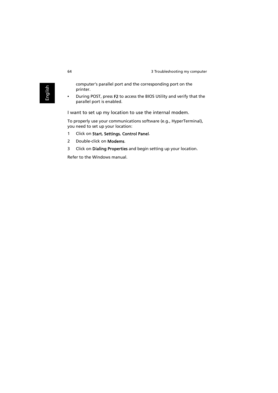 Acer TravelMate 6000 User Manual | Page 72 / 99